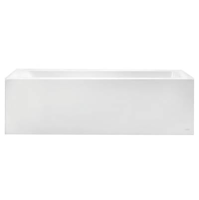 American Standard 2574102.020 - Studio® 60 X 32-Inch Integral Apron Bathtub Above Floor Rough With Right-Hand Outlet