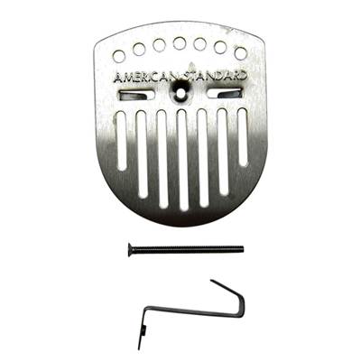 American Standard 047068-0070A - Washbrook Stainless Steel Urinal Strainer (Blister Pack 100)