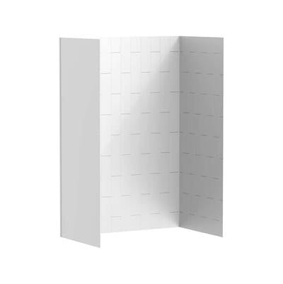 American Standard 2951SWT36.020 - Aspirations 60 X 36 X 84-Inch Vertical Tile Shower Wall Set