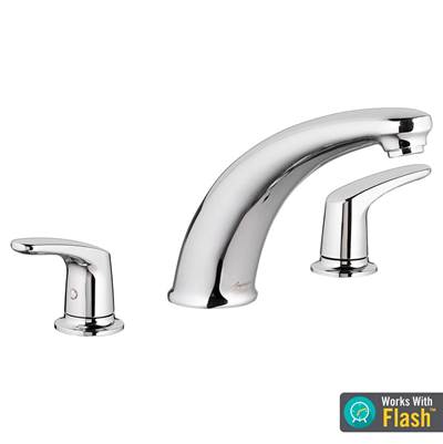 American Standard T075920.002 - Colony® Pro Bathtub Faucet Trim With Lever Handles For Flash® Rough-In Valve