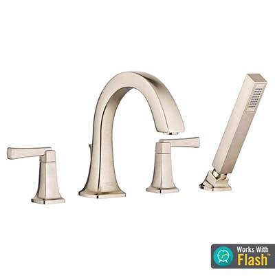 American Standard T353901.295 - Townsend® Bathtub Faucet With Lever Handles And Personal Shower For Flash® Rough-In Valve