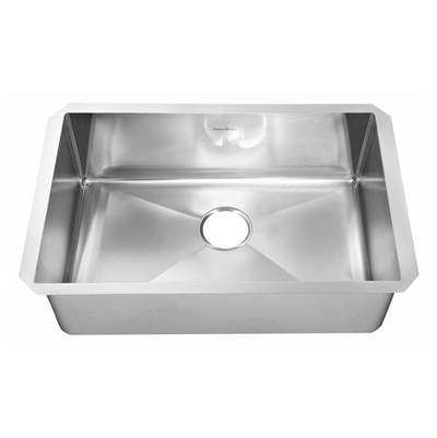 American Standard 18SB.10351800.075 - Pekoe® 35 X 18-Inch Stainless Steel Undermount Single-Bowl Kitchen Sink