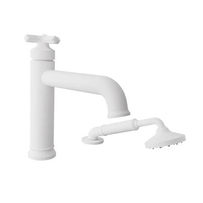 Baril B20-1248-00-BB - 2-Piece Tub Filler With Hand Shower