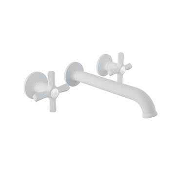 Baril T20-8042-00L-BB - Trim Only For Two Handles Wall-Mounted Lavatory Faucet, Drain Not Included
