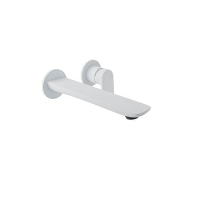Baril B45-8100-04L-BB - Single Lever Wall-Mounted Lavatory Faucet, Drain Not Included
