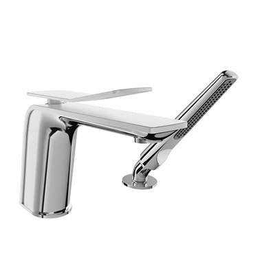Baril B56-1249-00-CB - 2-Piece Tub Filler With Hand Shower
