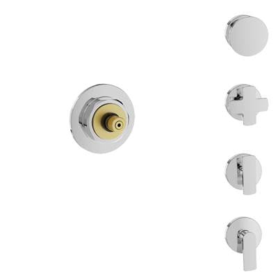 Baril T80-9649-00-BB - Trim Only For 2 Or 3-Port Diverter With Stop Or 3/4" Stop Valve (Without Handle)