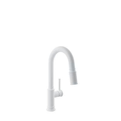 Baril CUI-3045-02L-BB - Single-Hole Bar / Prep Kitchen Faucet With 2-Function Pull-Down Spray