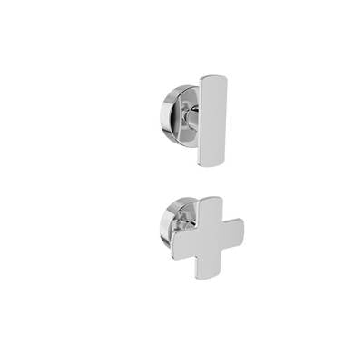 Baril M80-9520-230-BB - Handle Kit For Thermostatic Pressure-Balanced Shower Valve With Diverter