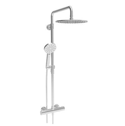 Baril PRO-1101-53-BB - Complete Thermostatic Shower Kit On Column