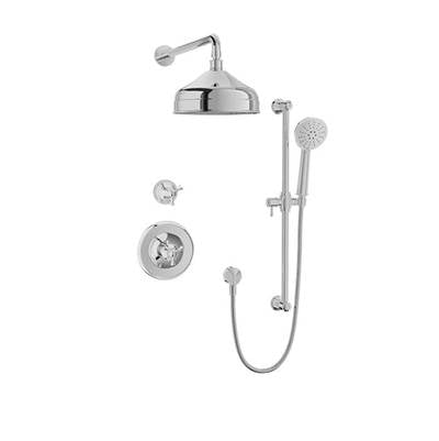 Baril PRO-3421-72-BB - Complete Thermostatic Shower Kit