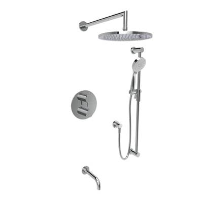 Baril PRO-4309-66-CC - Complete Thermostatic Pressure-Balanced Shower Kit