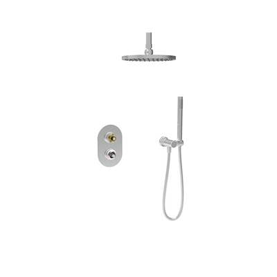 Baril PRR-2891-80-BB-NS - Complete Pressure-Balanced Shower Kit (Without Handle)