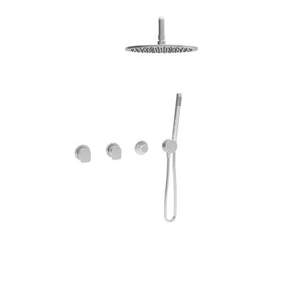 Baril PRR-3302-45-BB-NS - Complete Thermostatic Shower Kit