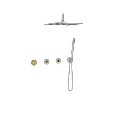 Baril PRR-3302-80-BB - Complete Thermostatic Shower Kit (Without Handle)