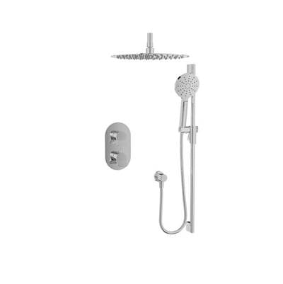 Baril PRR-4217-46-CC - Complete Thermostatic Pressure-Balanced Shower Kit