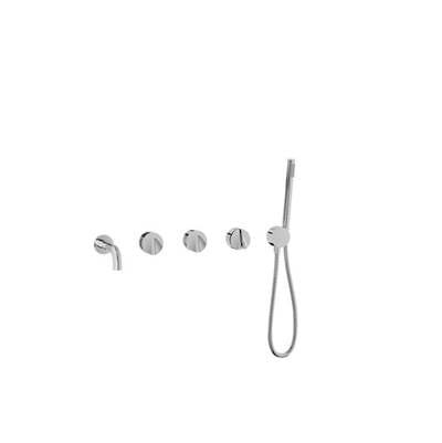 Baril T47-3304-00-BA - Trim Only For Tub Filler Kit With Hand Shower (Non-Shared Port)