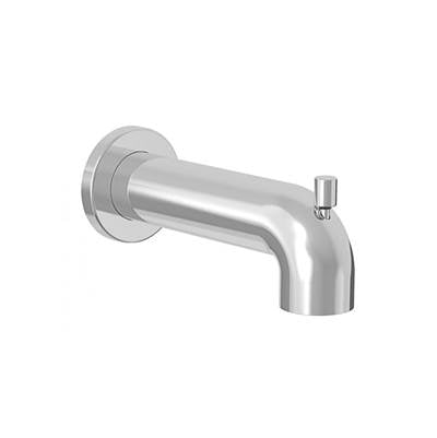 Baril Pro BEC-4520-74-CC - Wall-Mounted Diverter Bath Spout With Slip-Fit On 1/2'' Copper Connection