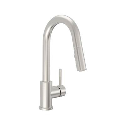 Baril Pro KUI-2040-77L-SS - Single Lever Kitchen Faucet With Pull-Down Spray