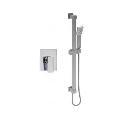 Baril Pro O25-9149-06-CC - Pressure Balanced Shower Faucet With Sliding Rail Shower Set
