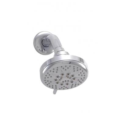 Baril Pro TET-0314-35-CC - Anti-Limestone 5-Spray Shower Head With 15 Cm (6'') Shower Arm