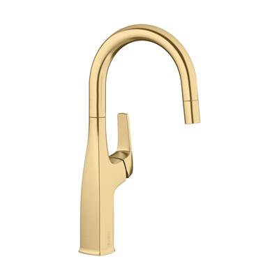 Blanco 442986 - Blanco Rivana Bar/Prep 1.5 Gpm Satin Gold