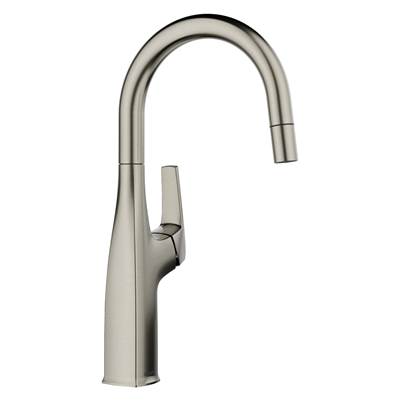 Blanco 443250 - Blanco Rivana Bar/Prep 1.5 Gpm Satin Platinum