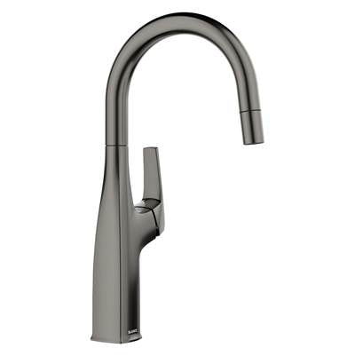 Blanco 443268 - Blanco Rivana Bar/Prep 1.5 Gpm Satin Dark Steel