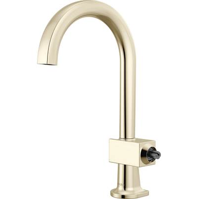 Brizo 61022LF-PNLHP - Bar Faucet With Arc Spout - Less Handle