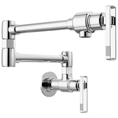 Brizo 62807LF-PC-L - Void Handle Wm Pot Filler