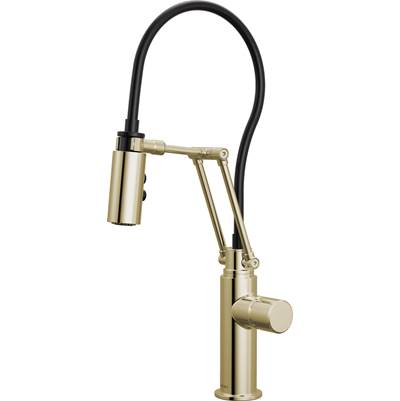 Brizo 63221LF-PNLHP - Articulating Kitchen Faucet 1L