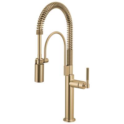 Brizo 63343LF-GL - Semi-Professional Kitchen Faucet - Knurl
