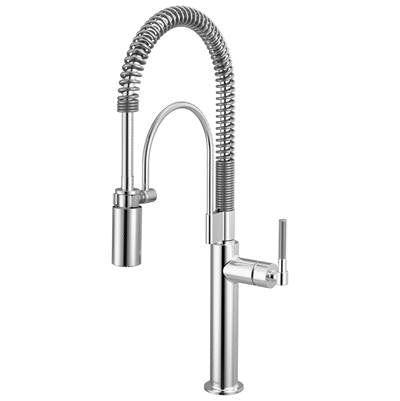 Brizo 63343LF-PC - Semi-Professional Kitchen Faucet - Knurl