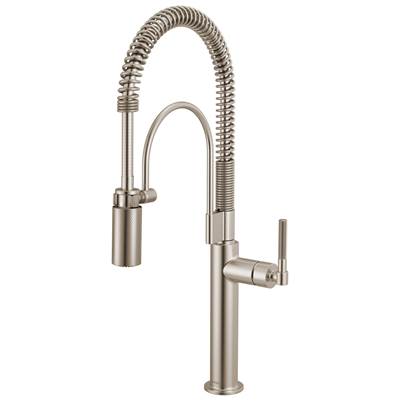 Brizo 63343LF-SS - Semi-Professional Kitchen Faucet - Knurl