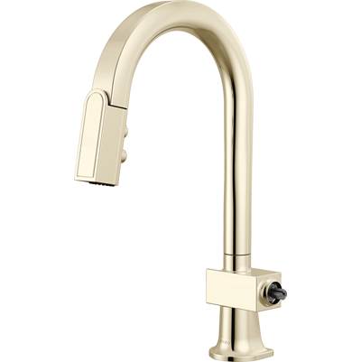 Brizo 63922LF-PNLHP - Pull-Down Prep Faucet With Arc Spout - L
