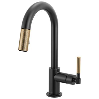 Brizo 63943LF-BLGL - Pull-Down Prep Faucet With Arc Spout - K