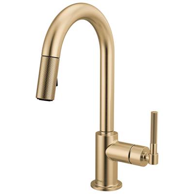 Brizo 63943LF-GL - Pull-Down Prep Faucet With Arc Spout - K