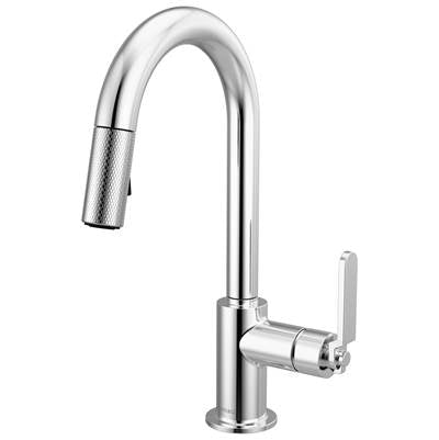 Brizo 63944LF-PC - Pull-Down Prep Faucet With Arc Spout - I