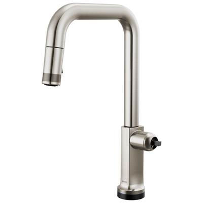 Brizo 64007LF-SSLHP-L - Smarttouch Square Pull-Down Less Handle