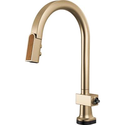 Brizo 64022LF-GLWDLHP - Smarttouch Pull-Down Faucet With Arc Spo