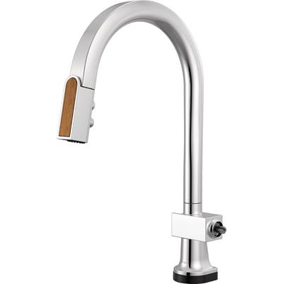 Brizo 64022LF-PCWDLHP - Smarttouch Pull-Down Faucet With Arc Spo