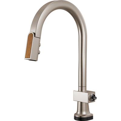 Brizo 64022LF-SSWDLHP - Smarttouch Pull-Down Faucet With Arc Spo