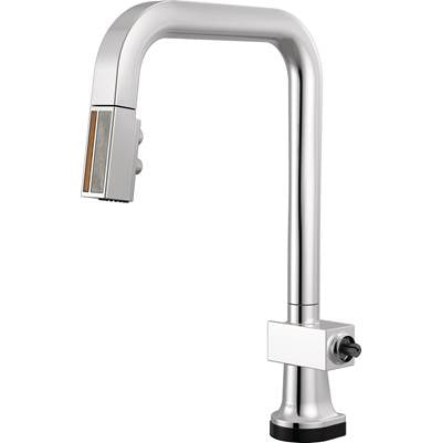 Brizo 64023LF-PCWDLHP - Smarttouch Pull-Down Faucet With Square