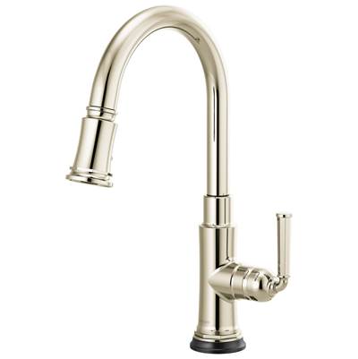 Brizo 64074LF-PN - Single Handle Pull-Down Kitchen Faucet With Smarttouch