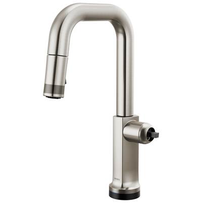 Brizo 64907LF-SSLHP-L - Smarttouch Square Prep Pd Less Handle