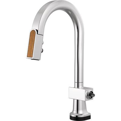 Brizo 64922LF-PCWDLHP - Smarttouch Pull-Down Prep Faucet With Ar