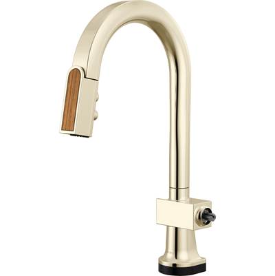 Brizo 64922LF-PNWDLHP - Smarttouch Pull-Down Prep Faucet With Ar