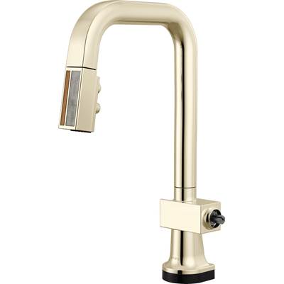 Brizo 64923LF-PNWDLHP - Smarttouch Pull-Down Prep Faucet With Sq