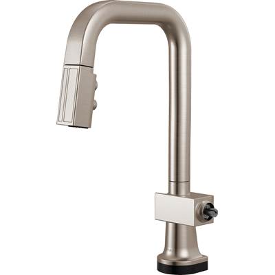 Brizo 64923LF-SSLHP - Smarttouch Pull-Down Prep Faucet With Sq