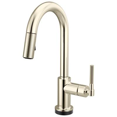 Brizo 64943LF-PN - Smarttouch Pull-Down Prep Faucet With Ar